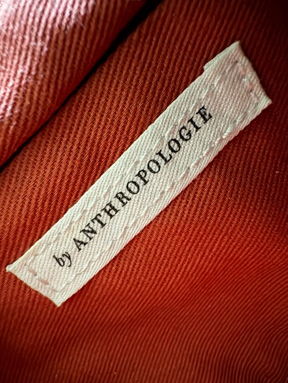 Anthropologie Red Woven Crossbody Bag